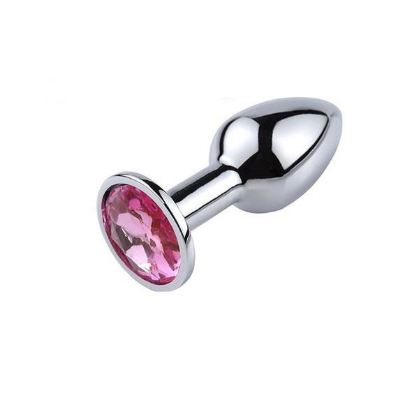 Zeds Production Crystal Colour Anal Plug - Mini Pink