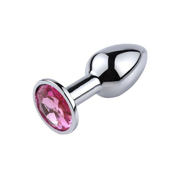 Zeds Production Crystal Colour Anal Plug - Mini Pink