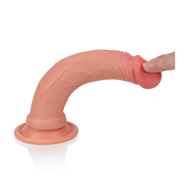 LoveToy Dual layered Liquid Silicone Nature Cock