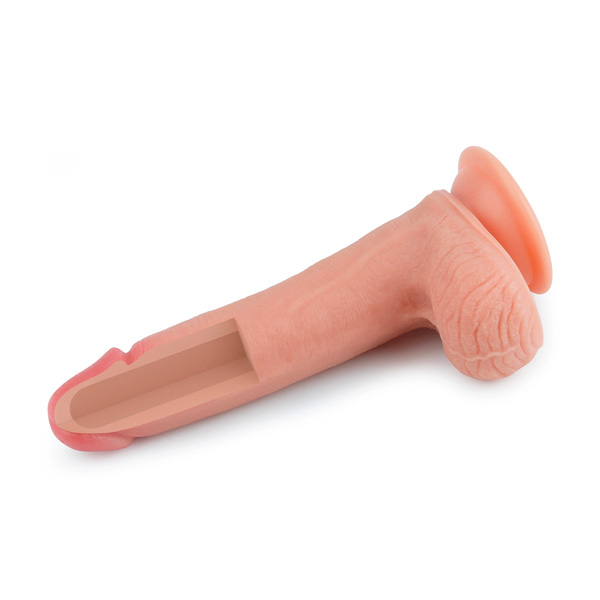 LoveToy Dual layered Liquid Silicone Nature Cock