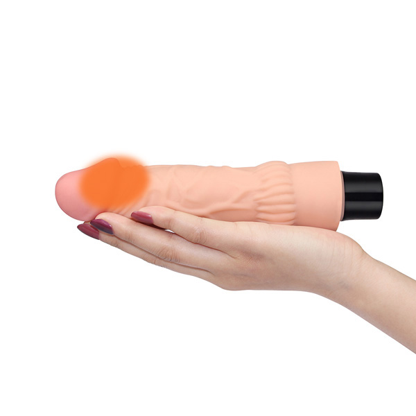 LoveToy REAL SOFTEE Vibrating Dildo 7.8 inch