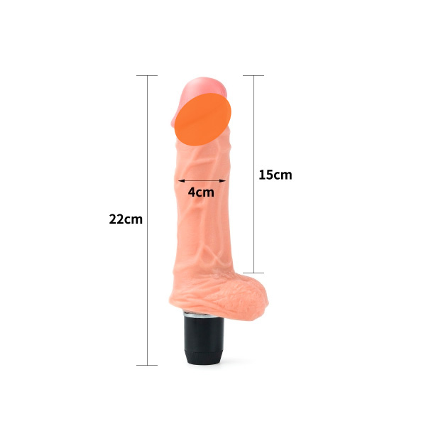 Flexi Vibrating Dildo 9.25 inch