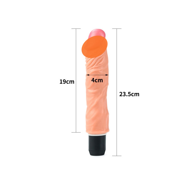Flexi Vibrating Dildo 9.25 inch