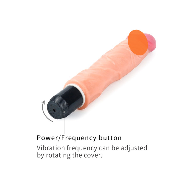 Flexi Vibrating Dildo 9.25 inch