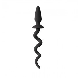 美國 Oinkz Black Tail Butt Plug