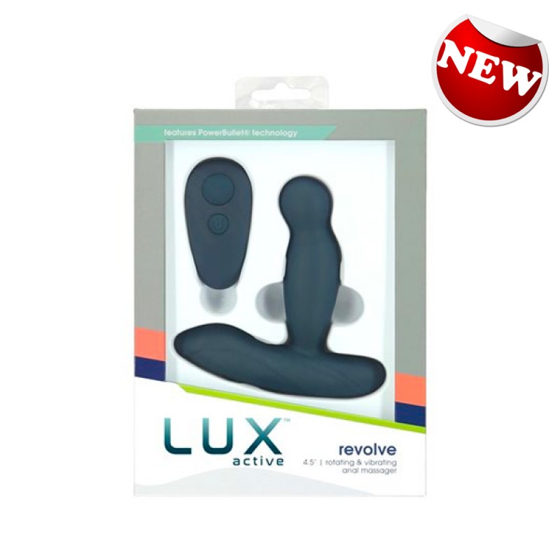 LUX active – Revolve 4.5" 遙控 前列腺 旋轉按摩 震動器