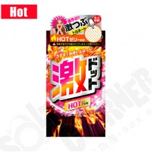 JEX 激凸點熱感型 8 片裝 安全套