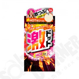 JEX 激凸點熱感型 8 片裝 安全套