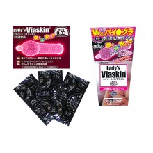 日本 Lady's Viaskin 0.03 女士皮膚
