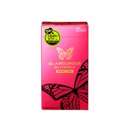 日本 JEX Glamourous Butterfly 魅力蝴蝶 滋潤型 安全套 12 片裝