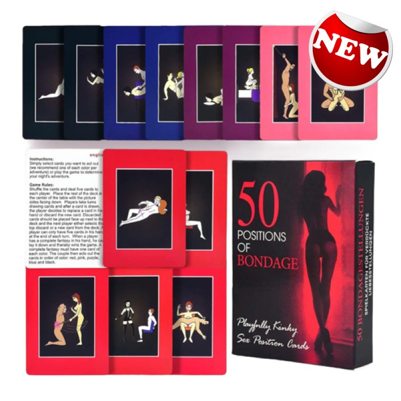 50種束縛姿勢 卡牌遊戲