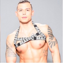 Andrew Christian MASSIVE Glitz 胸帶