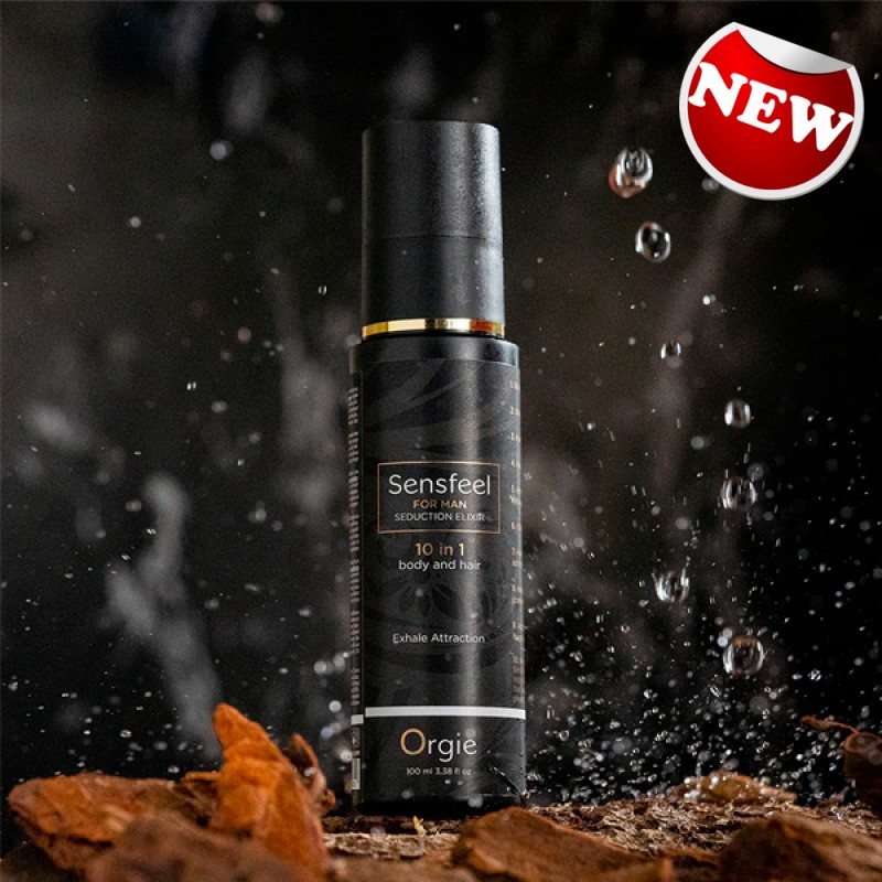 Orgie Sensfeel Man Seduction Elixir 10 in 1 for Body and Hair 男士魅力費洛蒙十合一噴霧