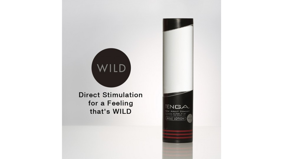 日本 Tenga Hole Lotion 潤滑油(黑色)