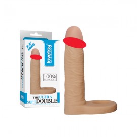LoveToy 5.8 寸 超柔軟 雙重享受 穿帶式後庭仿真陽具