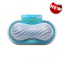 Tenga Moova Bubbly Blue 氣泡藍 飛機杯