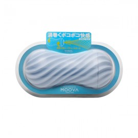 Tenga Moova Bubbly Blue 氣泡藍 飛機杯