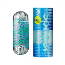Tenga Spinner 04 Pixel 迴旋梯 飛機杯 冰感版