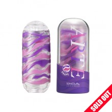 TENGA ARTE DRAPE 織紋杯 流線紫 飛機杯