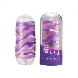TENGA ARTE DRAPE 織紋杯 流線紫 飛機杯