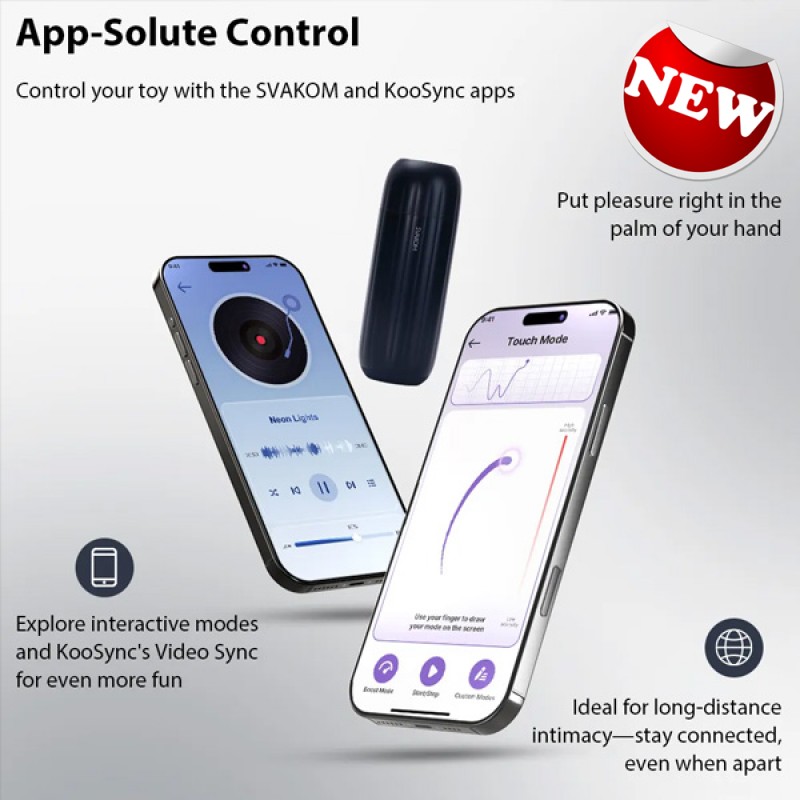 SVAKOM Sam Neo 2 Pro 智能App 加熱 互動式飛機杯