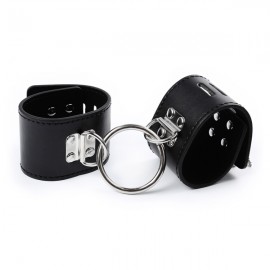 Zeds Production 無界一體式 O-Ring 皮革腳踝帶 