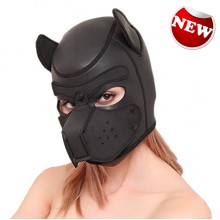LUV Sex Cosplay Neoprene 犬形面罩