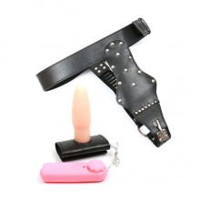 日本 SM VIP 貞操帶+震動器 女性用 