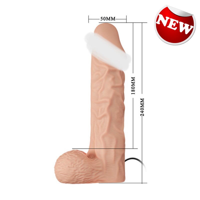 Baile Ultra 振動 穿戴陽具 9.4寸