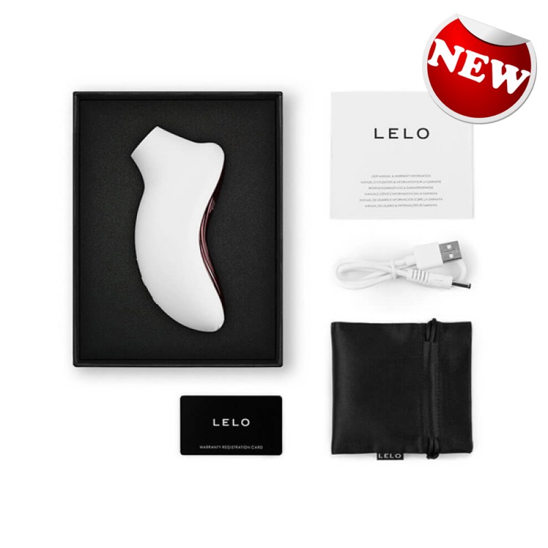 Lelo Sona 3 聲波脈動陰蒂按摩器 - 奶油白