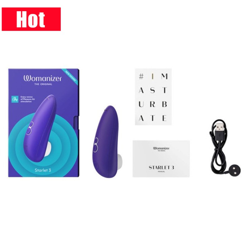 Womanizer Starlet 3 陰蒂吸啜器 - 靛藍色