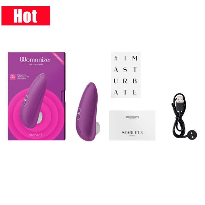 Womanizer Starlet 3 陰蒂吸啜器 - 紫色