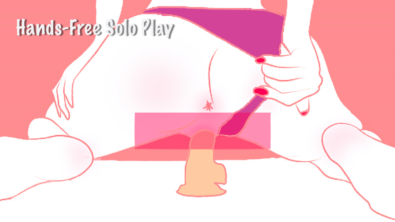 hands free dildo for solo play