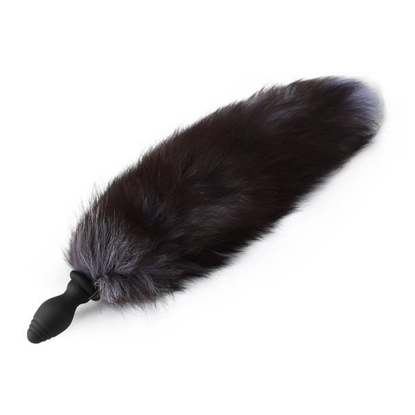 Zeds Production Vibrating Foxtail Anal Plug