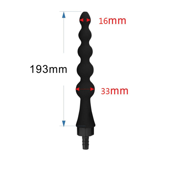 Zeds Production Silicone Anal Cleaning Shower Head Douche 08