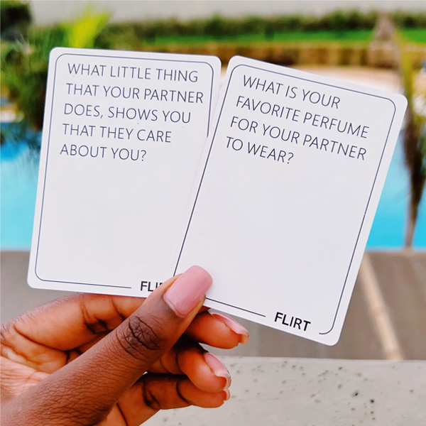 Talk, Flirt, Dare Card Game