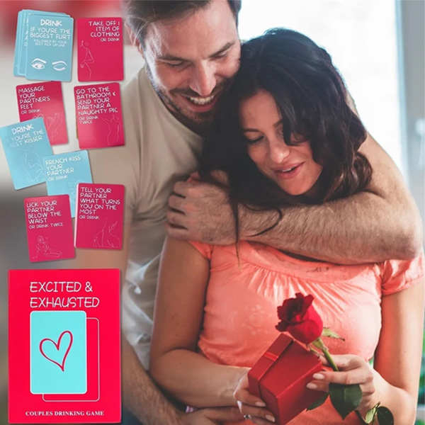 Excited And Exhausted Card Game