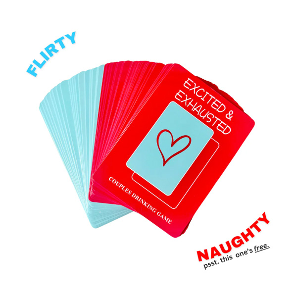 Excited And Exhausted Card Game