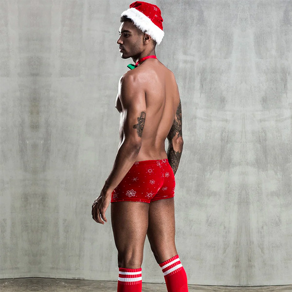 JSY Sexy Men Christmas Lingerie 7225