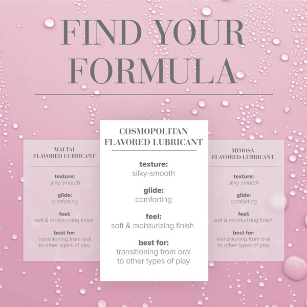System JO Cocktail Collection Cosmopolitan Flavored Lube