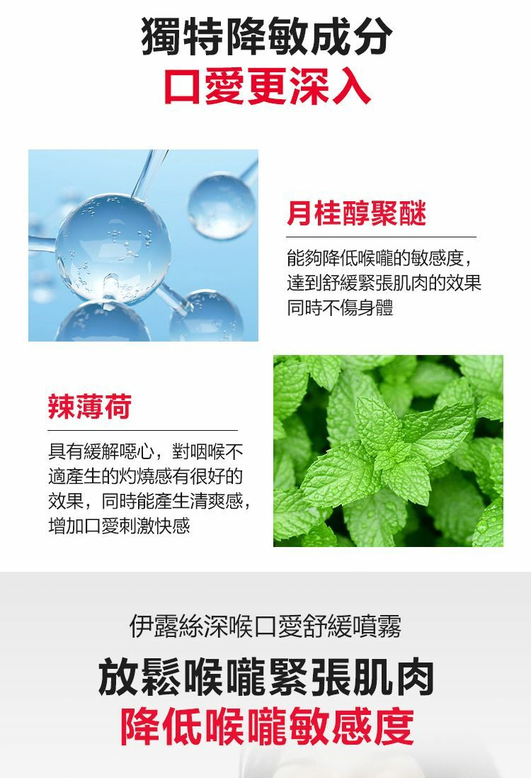 Eros Double Action 深喉口交舒緩噴霧
