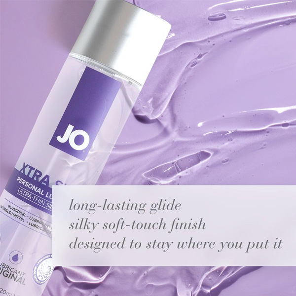 JO Xtra Silky Thin Silicone Lubricant