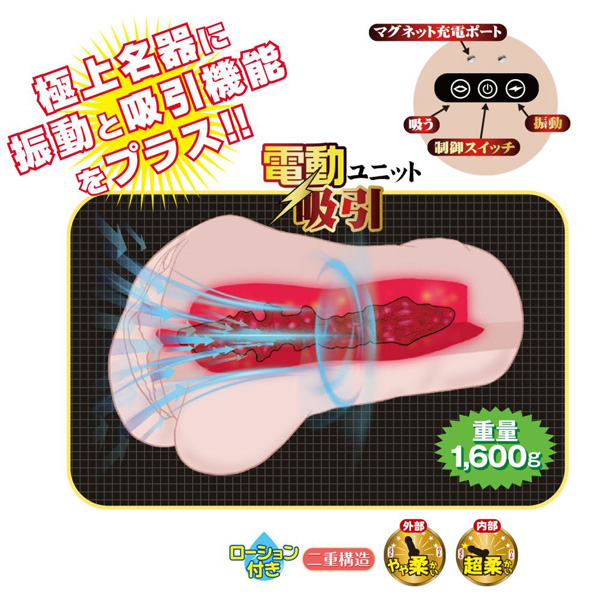 NPG 名器之證明 深田詠美 File 012 震動吸啜飛機杯