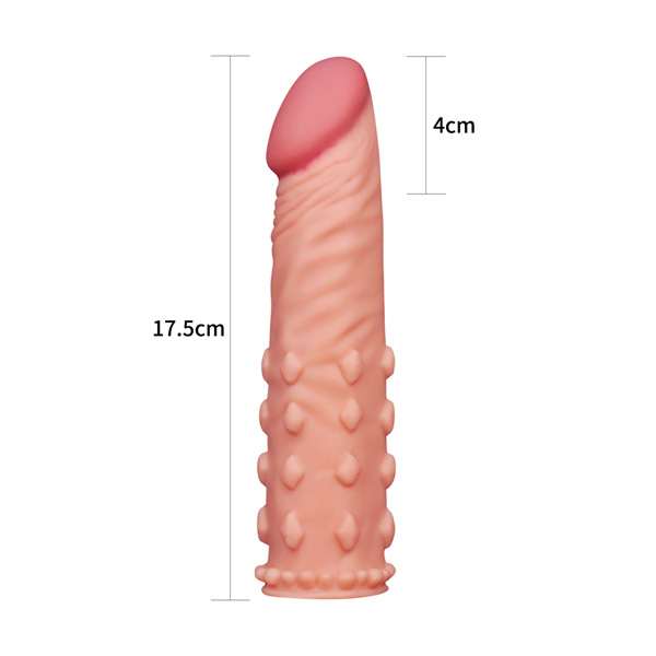 LoveToy 長 1 寸 Pleasure X 柔軟 陽具持久套