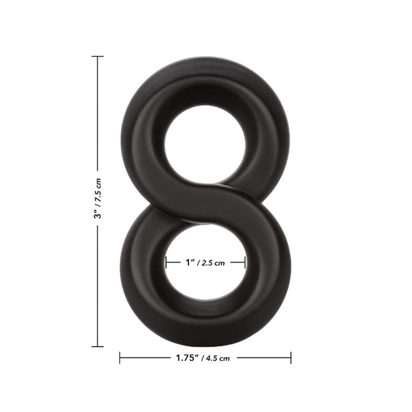 Zeds Production Super 8 Double Cock Ring
