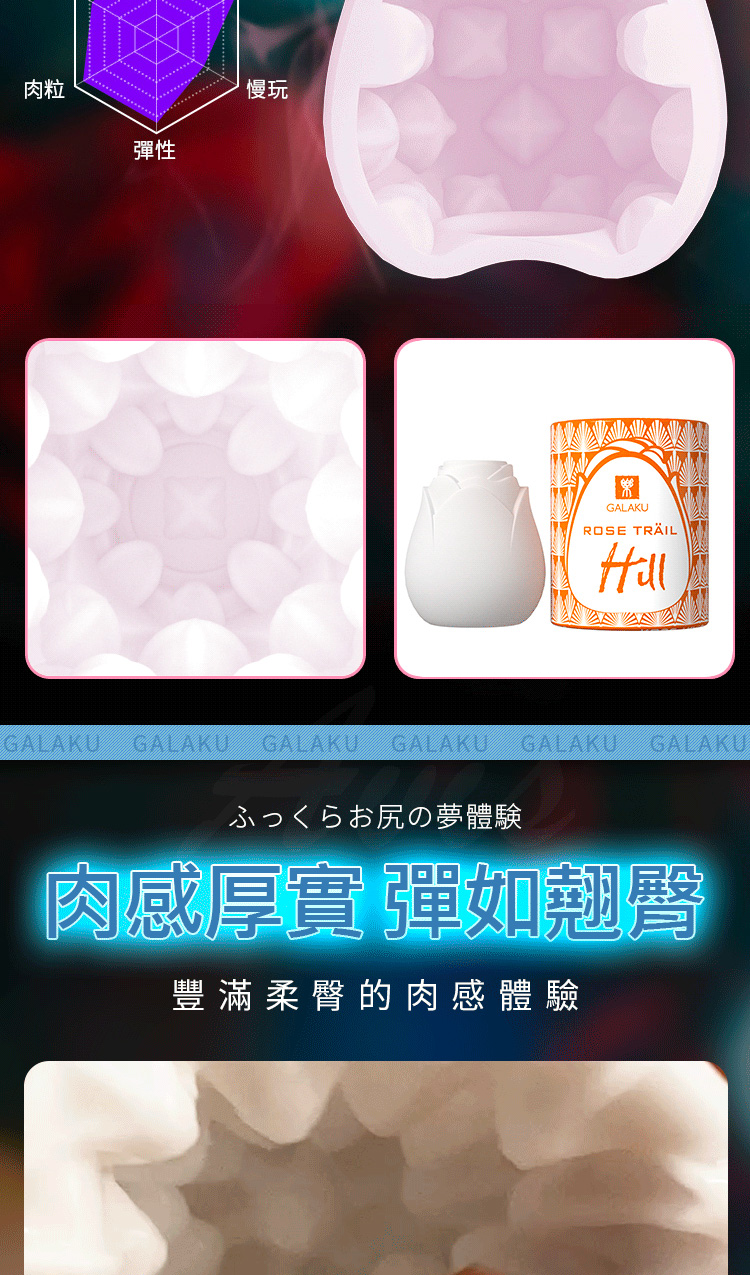 GALAKU Rose 自慰訓練 飛機蛋