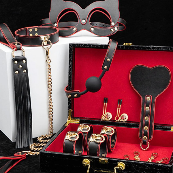 Obey Me Deluxe 10-Piece BDSM Bondage Kit