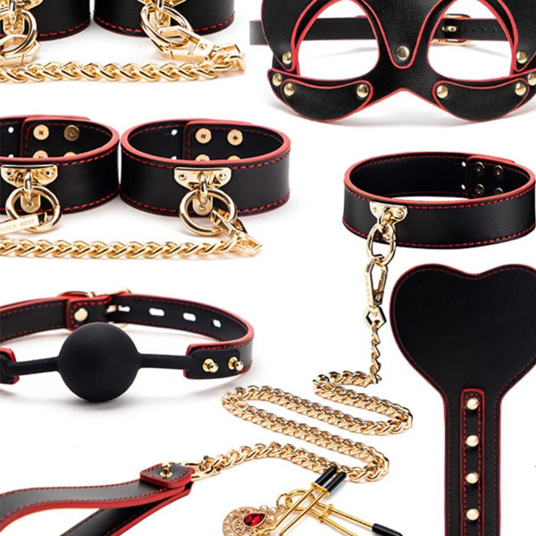 Obey Me Deluxe 10-Piece BDSM Bondage Kit