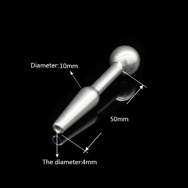 14 penis plug with size measurement