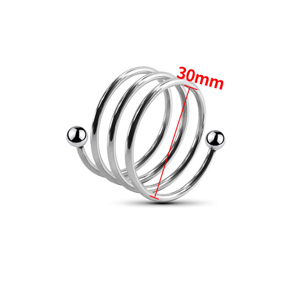 Spiral Enclosure Cock Ring